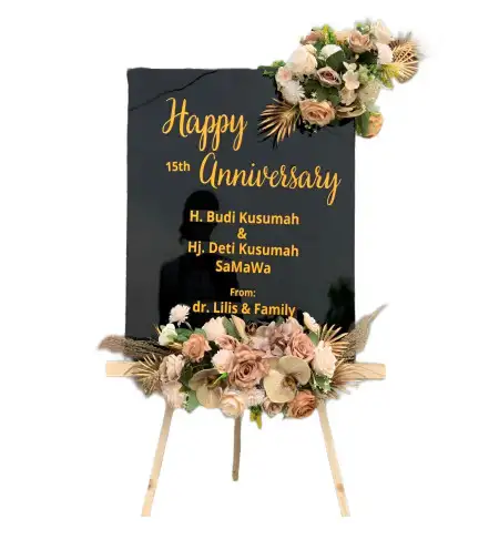 Papan Bunga Akrilik Aek Tampang